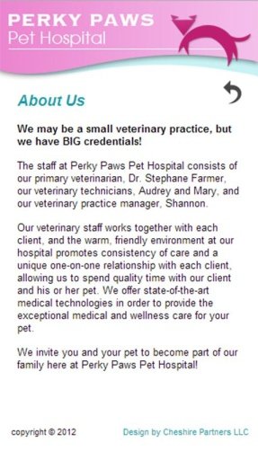 Perky Paws Pet Hospital截图1