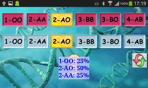 孩子血型测试截图1