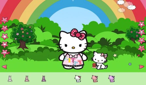 Hello Kitty. Dress Up for kids截图3