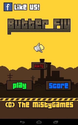 Flappy Butter Fly截图3