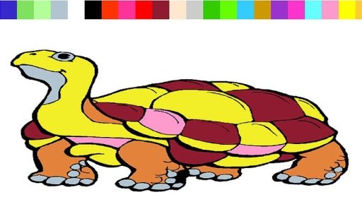 Giant Turtle Coloring Game截图2