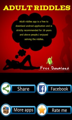 Adult Riddles - Only for 18+截图6