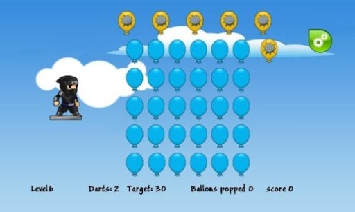 Ninja Balloons 2截图1