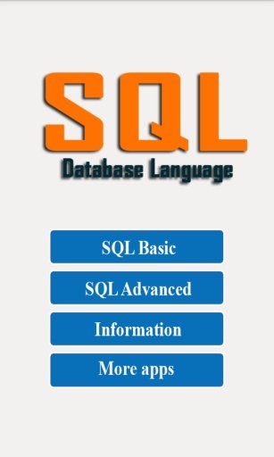 SQL Tutorial Full截图1