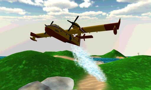 Airplane Firefighter 3D截图2