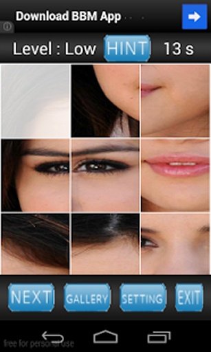 Selena Gomez Puzzle HD Game截图4