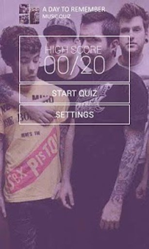 A Day to Remember Music Quiz截图6