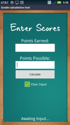 Simple Grade Calculator截图1