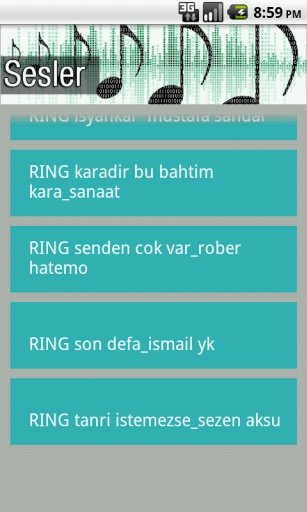 Karaoke Se&ccedil;me Şarkılar截图3