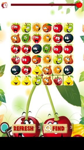 Cute Fruit Pair Game截图1