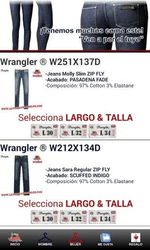 La Tienda Wrangler截图2