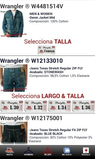 La Tienda Wrangler截图1