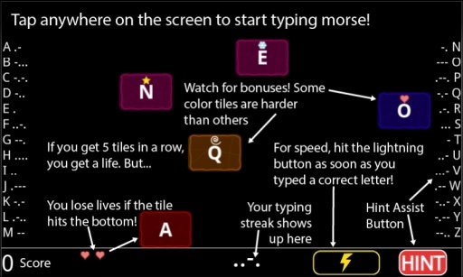 Morsey: Morse Code Typing Game截图1