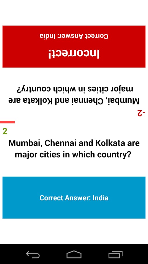 2 Player Quiz: Geography截图4