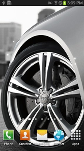 Audi S6 wheel Live Wallpaper截图2