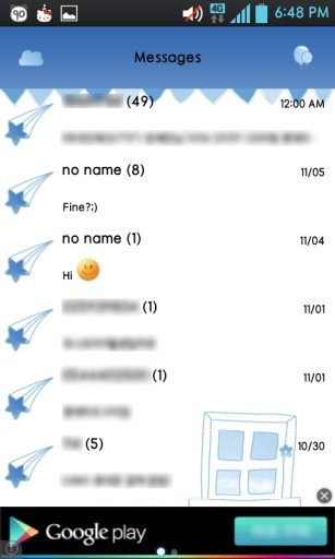 fly GO sms theme截图2