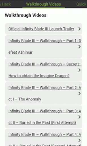 Infinity Blade 3 Cheats Guide截图5