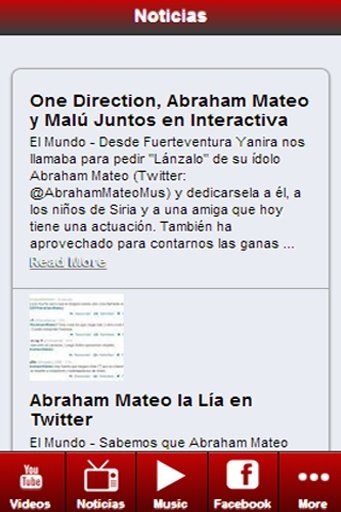 Abraham Mateo - Videos &amp; Music截图3