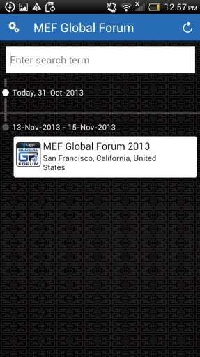 MEF Global Forum 2013截图5