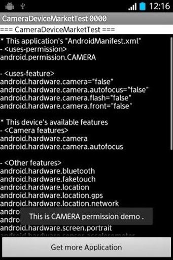 uses-feature Camera Test 0001截图4