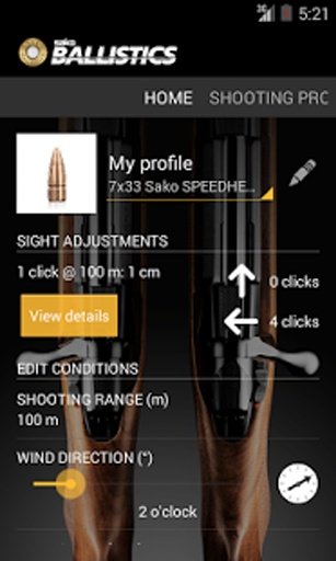 Sako Ballistics Calculator截图6