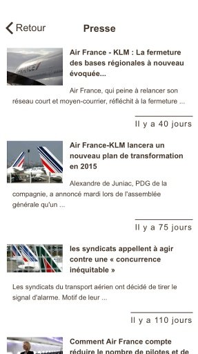 C.F.T.C. Air France截图3