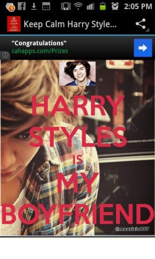 Keep Calm Harry Styles 1D截图5