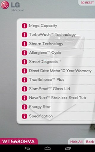 LG Washer 3D截图7