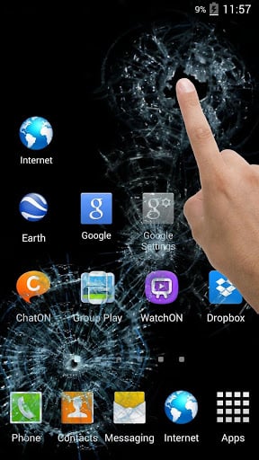 Broken Glass Live Wallpaper截图1