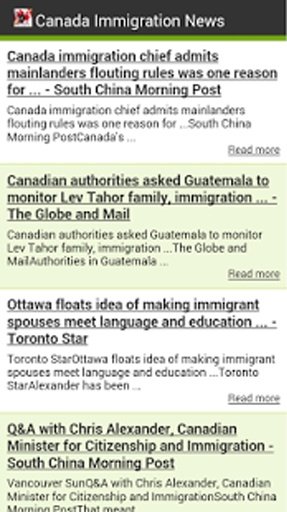 Canada Immigration News截图2