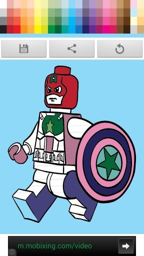 Lego combine Coloring Kids截图2