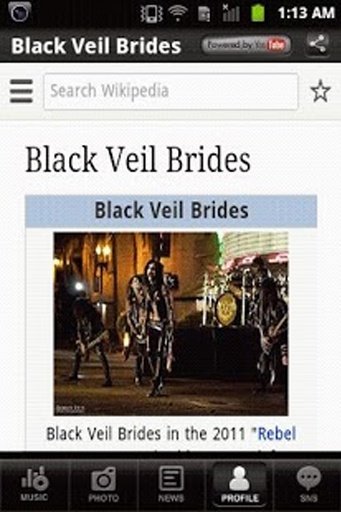 Black Veil Brides Music Videos截图1