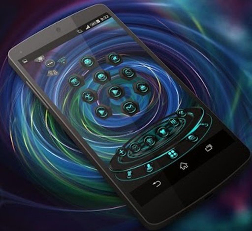 Cyan-HD Next Launcher 3D Theme截图11