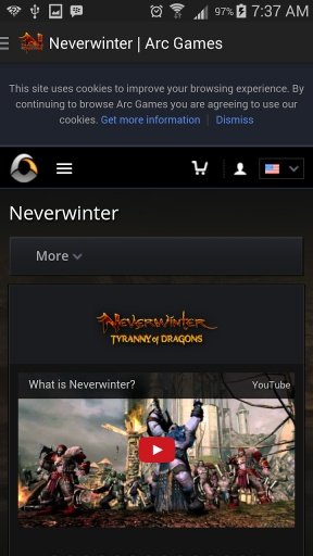 D&amp;D Neverwinter Mobile截图2