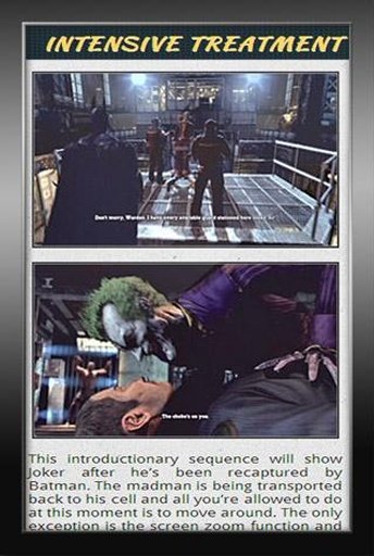 Guide for Batman Arkham Asylum截图2
