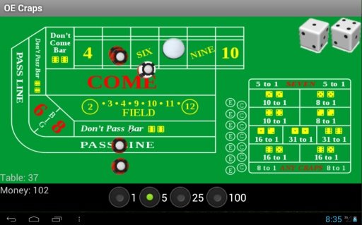 OE Craps截图2