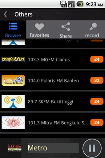 Radio Indonesia Free截图1