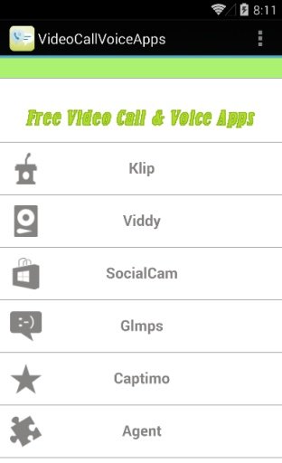 免费视频通话和语音应用截图4