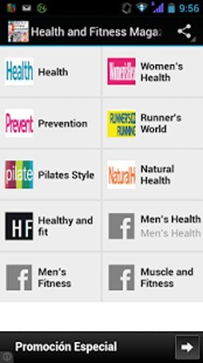 Health and Fitness Magazines截图5