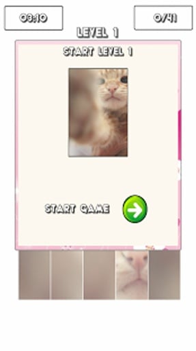 Cute Cat Jigsaw Puzzle Game截图9