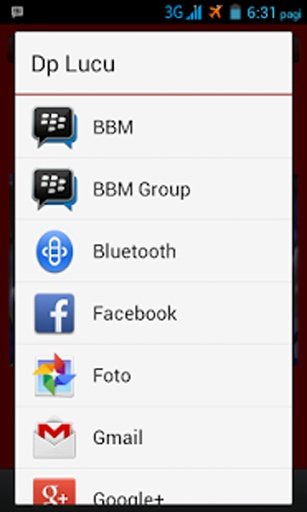 Dp Lucu (BBM, WhatsApp)截图10