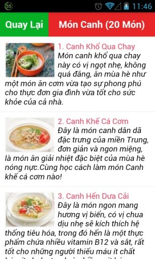 Sách Dạy Nấu Ăn Việt截图3