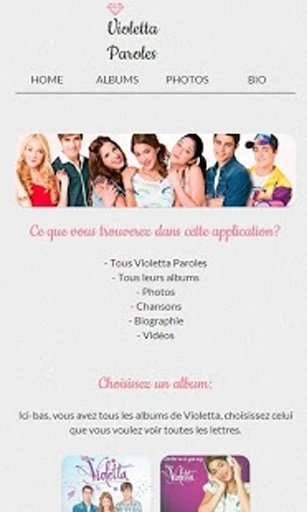 Violetta Paroles截图4