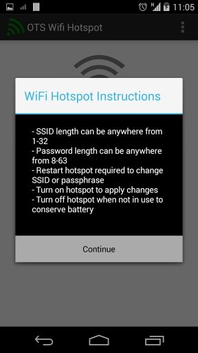 OTS WiFi Hotspot Tether截图3