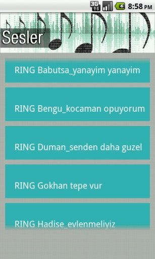 Karaoke Se&ccedil;me Şarkılar截图7