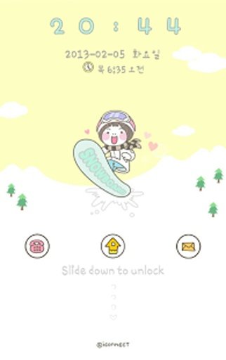 Snowboard go locker theme截图1