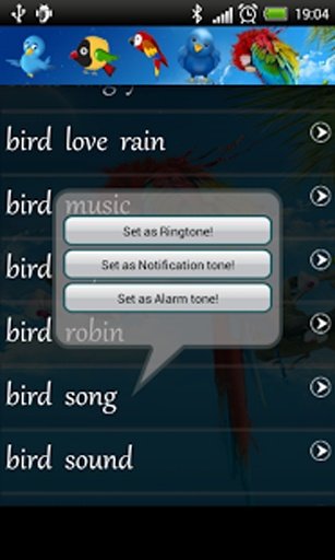 Best Bird Songs Ringtones截图7