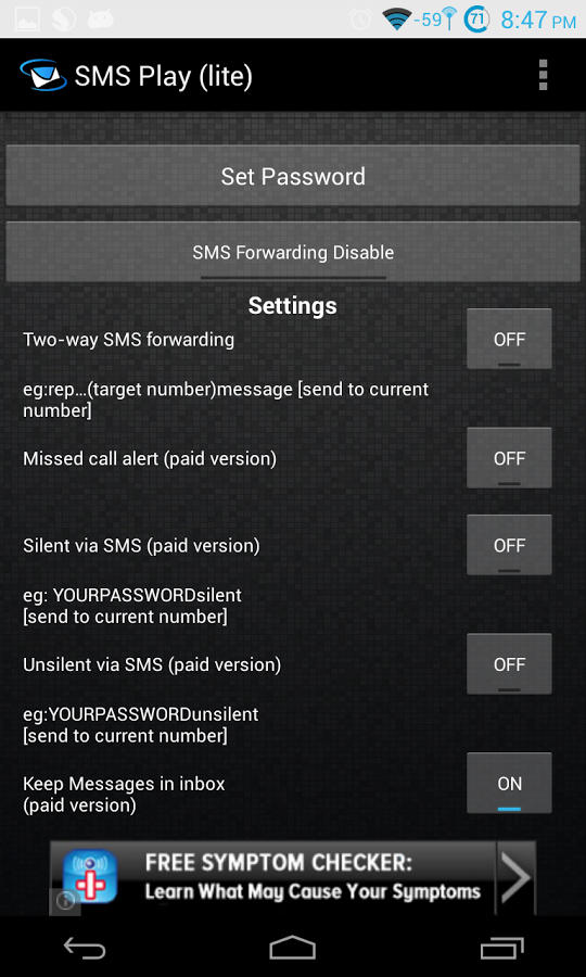 SMS play lite截图2