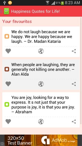 Happiness Quotes for Life!截图2