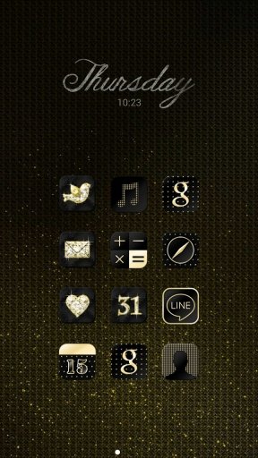 Gold Clutch dodol theme截图1